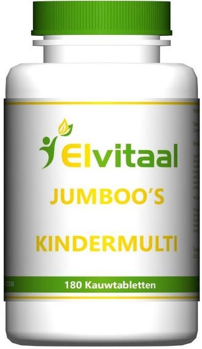 Elvitaal Jumboos kindermulti 180kt
