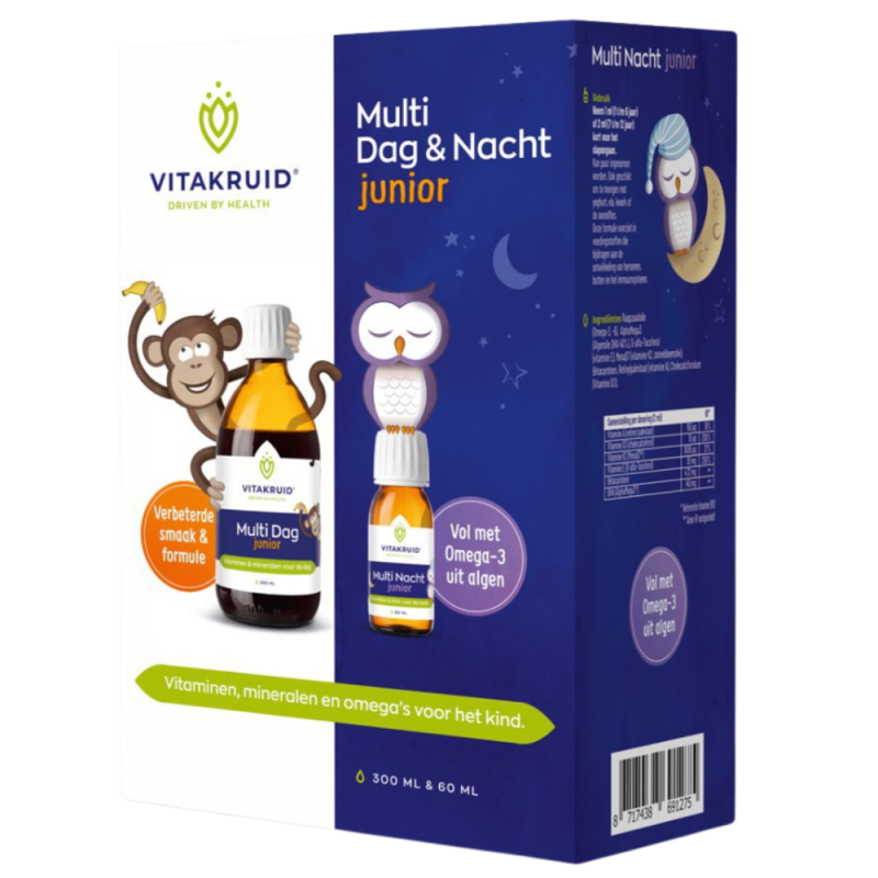 Vitakruid Multi dag & nacht junior 360ml