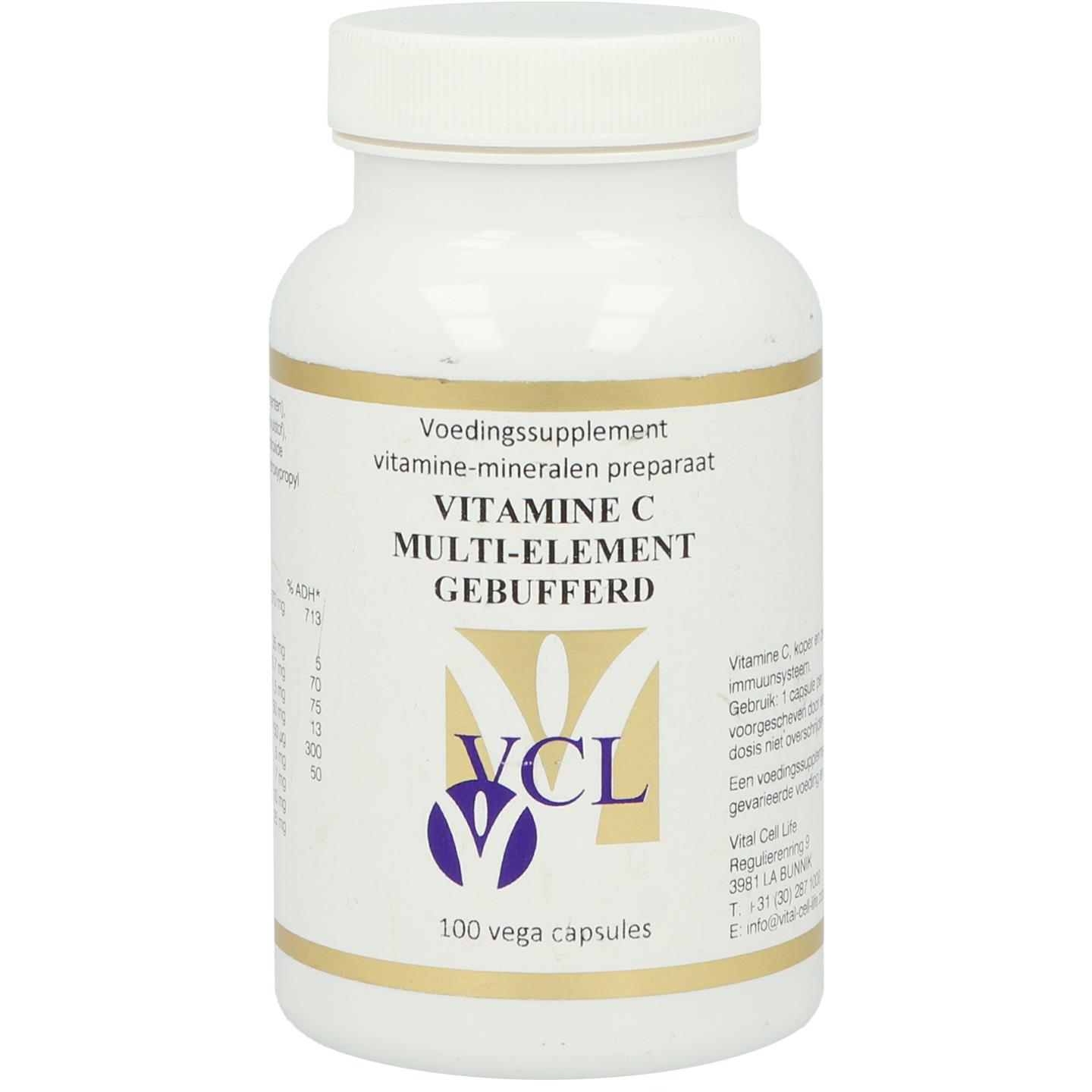 VCL/ Vital Cell Life Vitamine C multi-element gebufferd