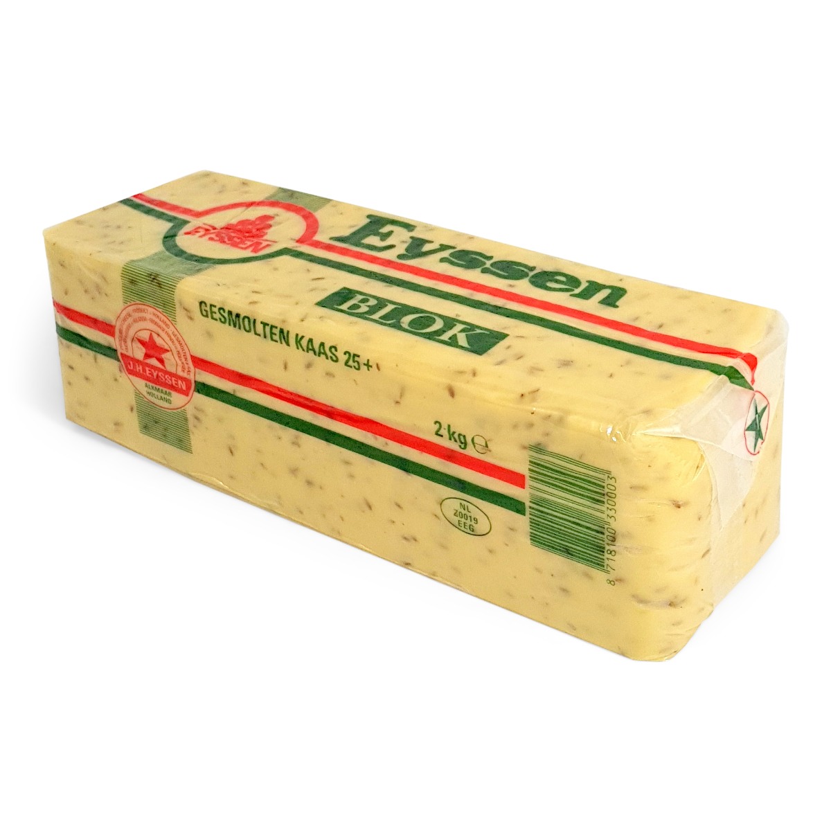 1kg Korstloze Komijnekaas Blokkaas 25+