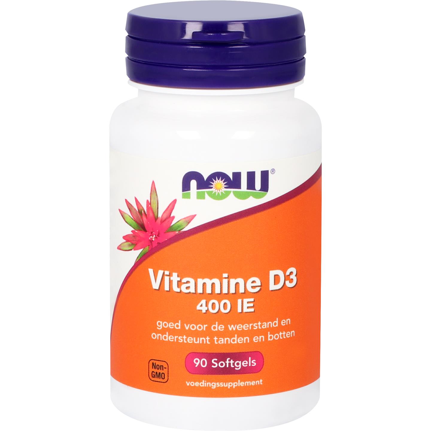NOW Vitamine D3 400 IE