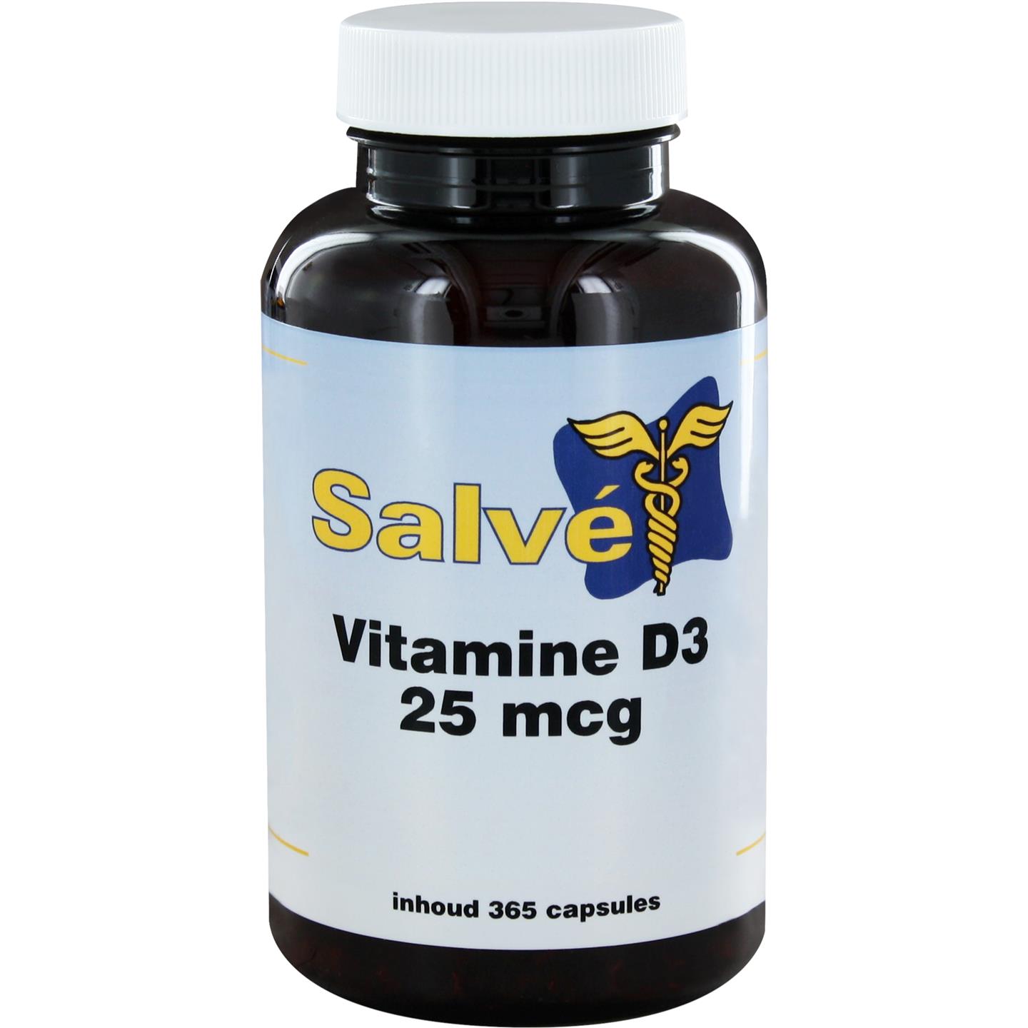 Salvé Vitamine D3 25 mcg