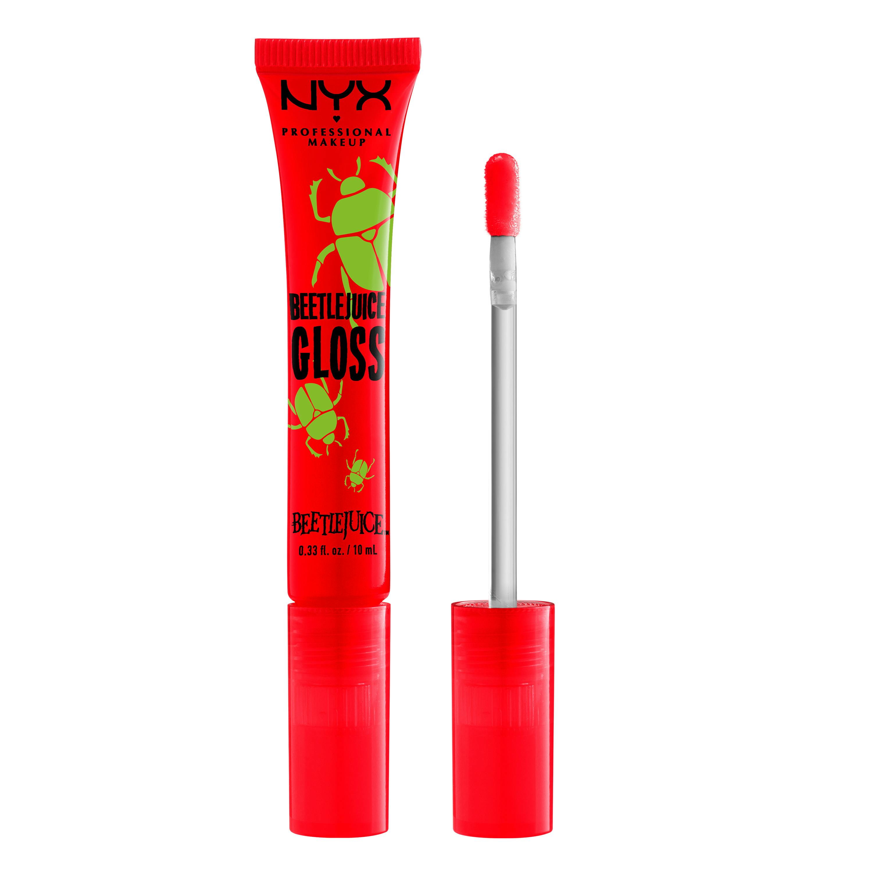 NYX Beetlejuice Lip Gloss Red 10 ml