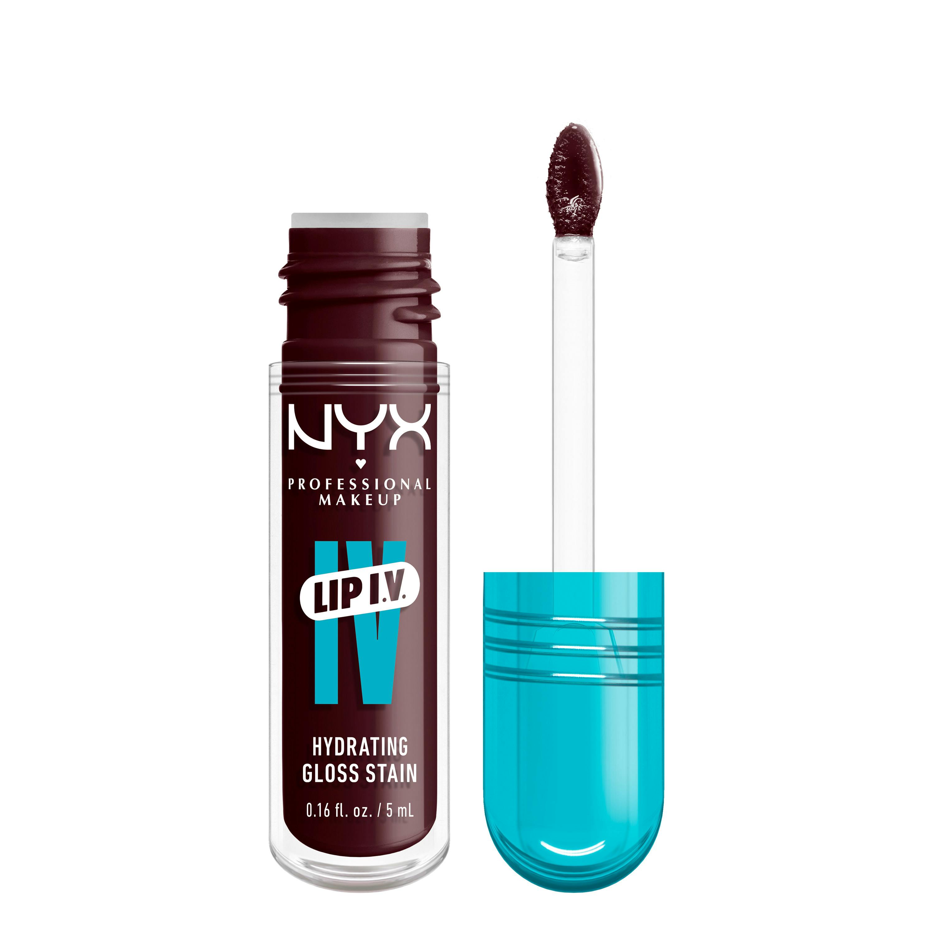 NYX Lip I.V. Hydrating Gloss Stain Mauve N' Moist! 5 ml