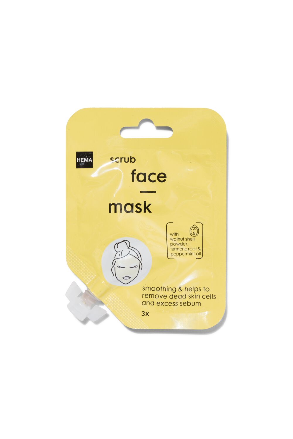 HEMA Scrub gezichtsmasker