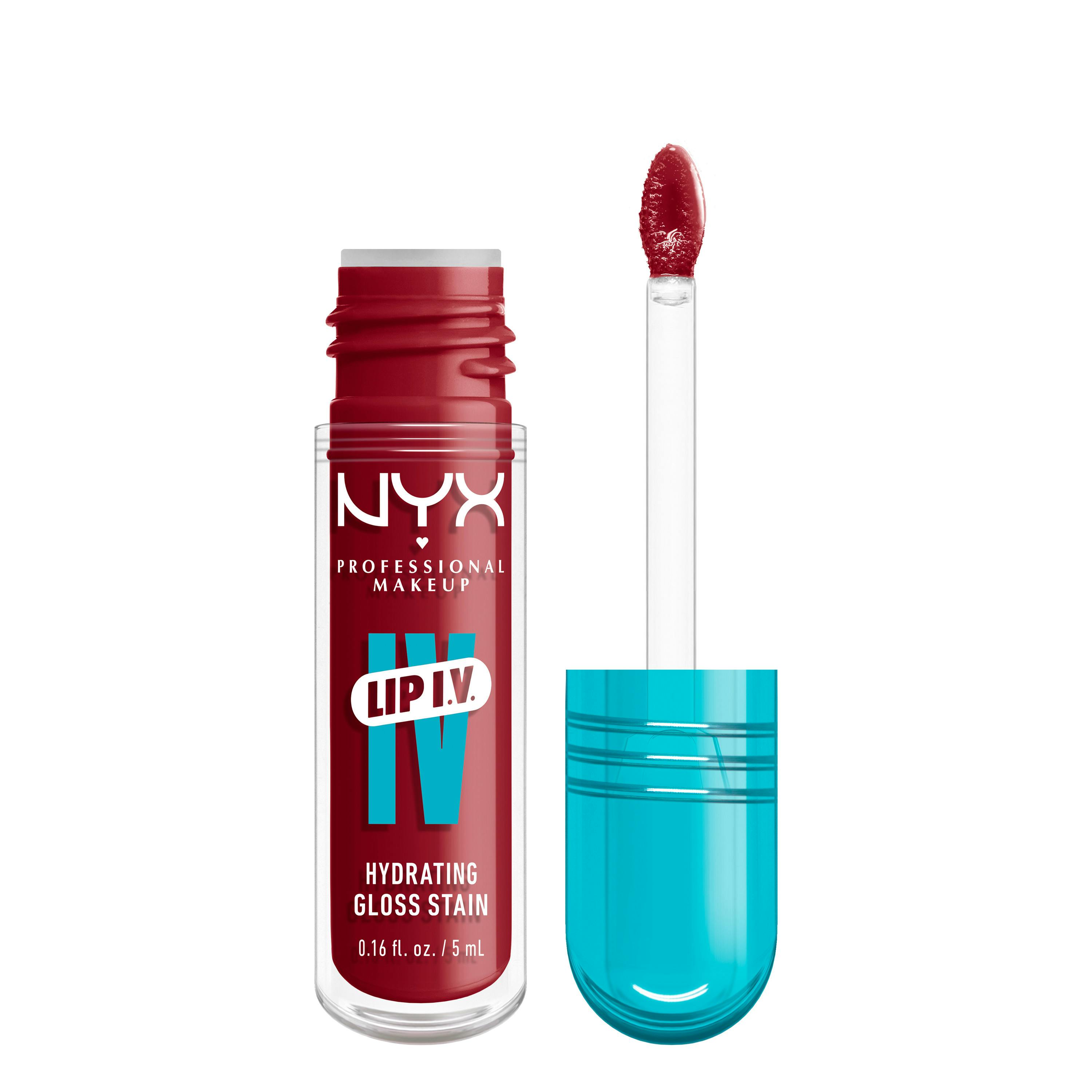 NYX Lip I.V. Hydrating Gloss Stain Berry Thirsty 5 ml