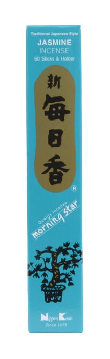 Geen Merk Japanse Wierook Morningstar - Jasmin - Set 50 Stokjes