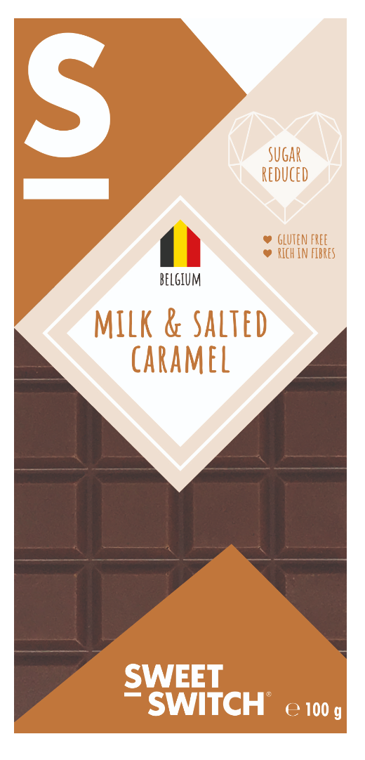 Sweet-Switch Milk & Salted Caramel Chocolate