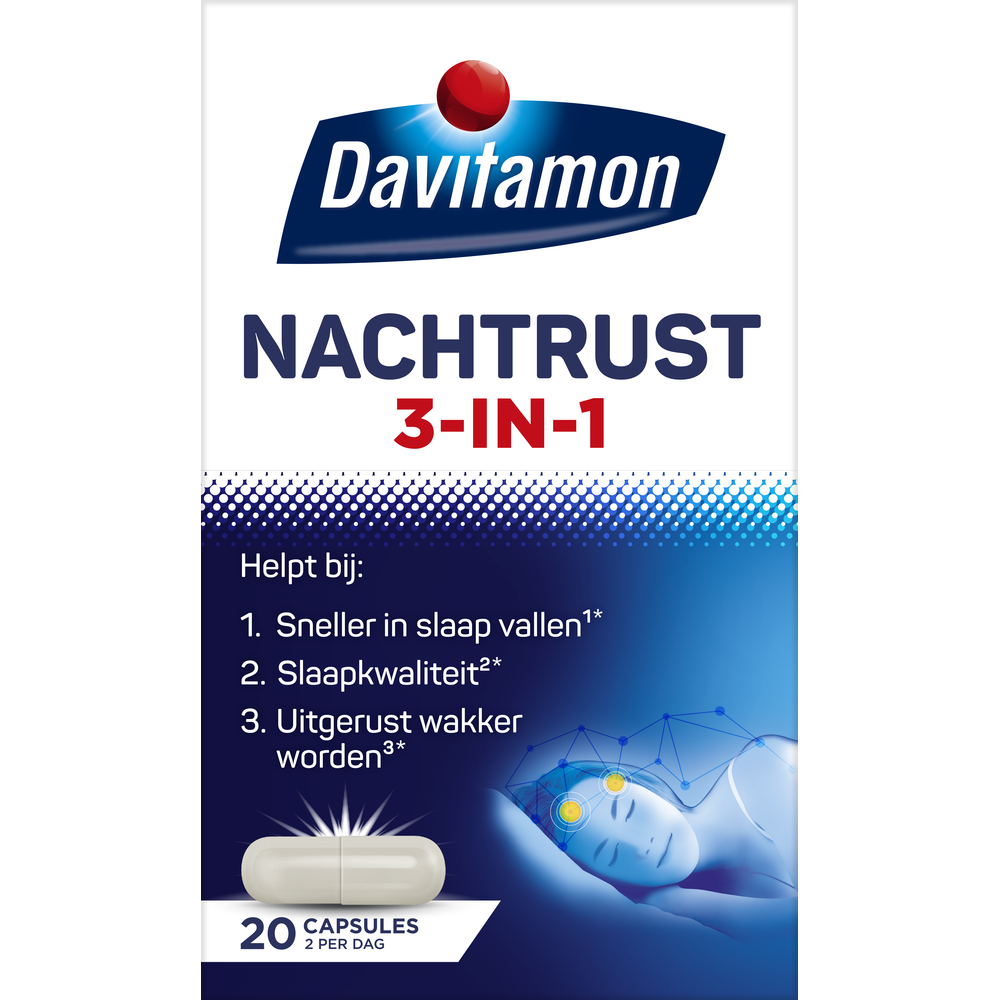 Davitamon Nachtrust 3-in-1 Capsules