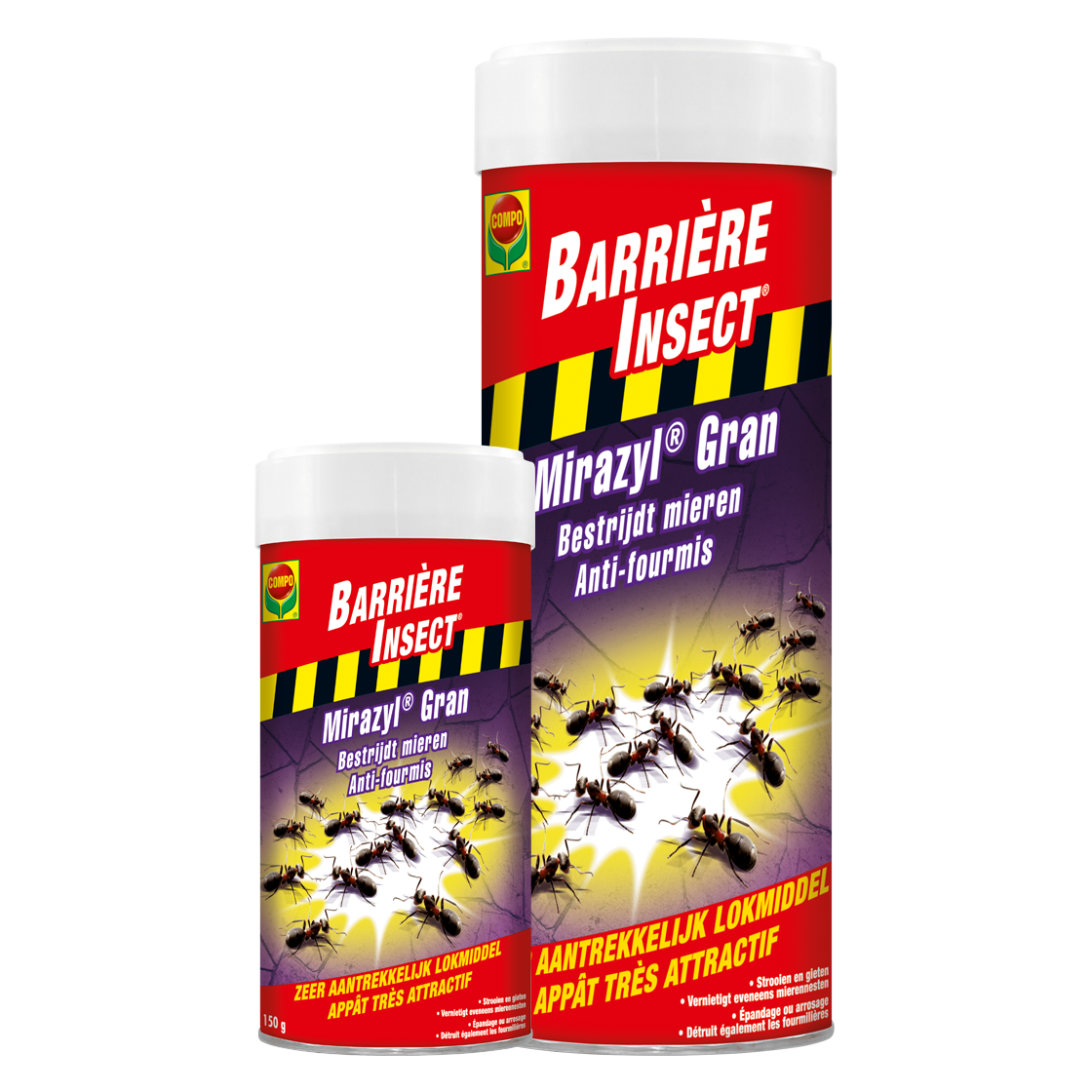 Compo Mirazyl Gran mierenpoeder 150 gram