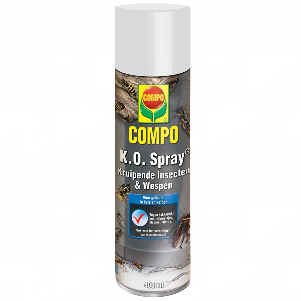 Compo K.O. Spray tegen kruipende insecten 400ML