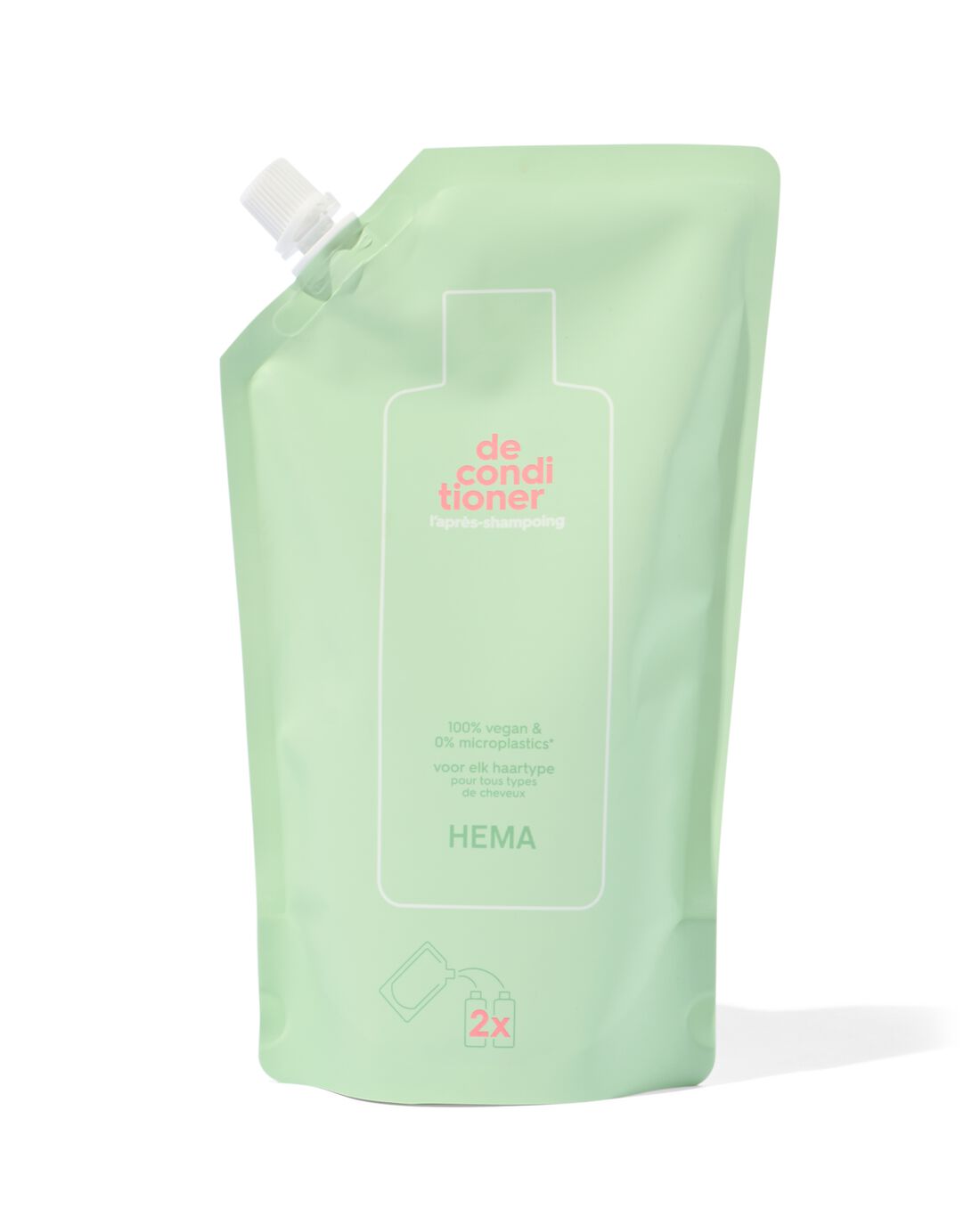 HEMA Navulverpakking de conditioner voor elk haartype 600ml