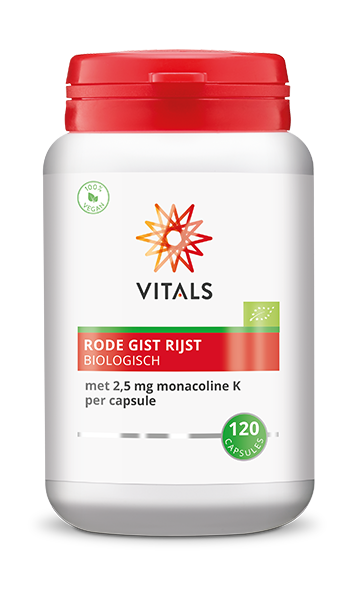 Vitals Rode Gist Rijst Biologisch Capsules
