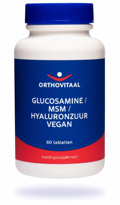 Orthovitaal Glucosamine / msm / hyaluronzuur 60tb