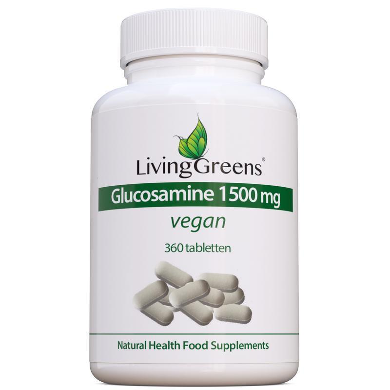 Livinggreens Glucosamine 1500 vegan 360 Tabletten