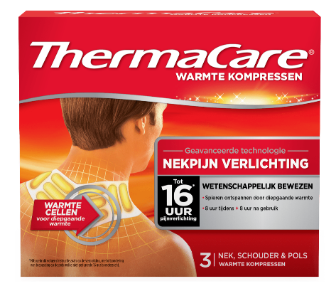 Thermacare Nek-schouder-pols warmtekompressen 3 stuks