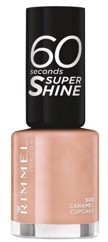 Rimmel London Nagellak 60sec 500 caramel cupcake 8ml