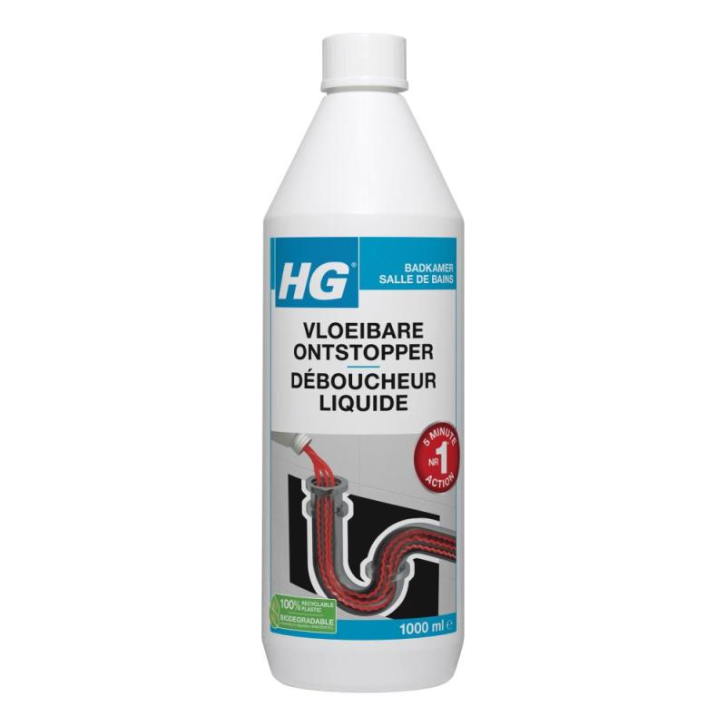 HG Vloeibare ontstopper 1000ml