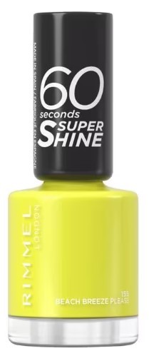 Rimmel London 60 seconds super shine nail polish 155 beach breeze please 8ML
