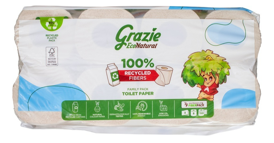 Grazie Natural Grazie EcoNatural Toiletpapier