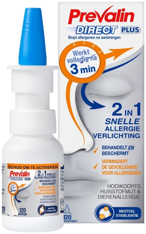 Prevalin Hooikoorts direct plus neusspray 20ml