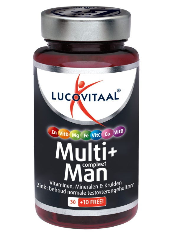 Lucovitaal Multi+ compleet man 40 tabletten