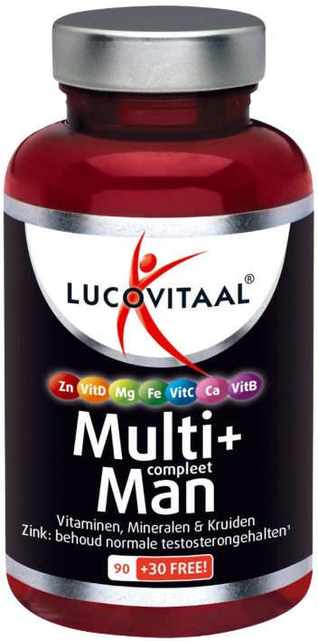 Lucovitaal Multi+ compleet man 120 Tabletten