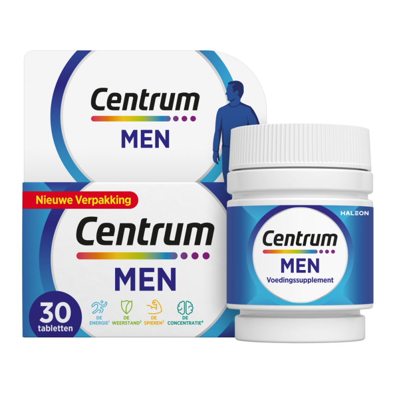 Centrum Men multivitaminen 30 Tabletten