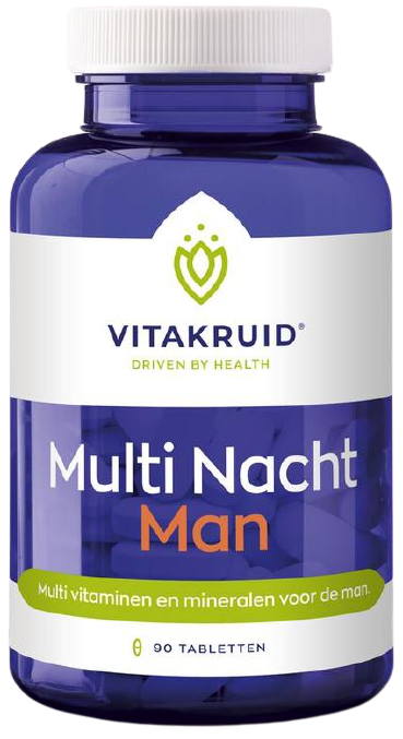 Vitakruid Multi nacht man 90 tabletten