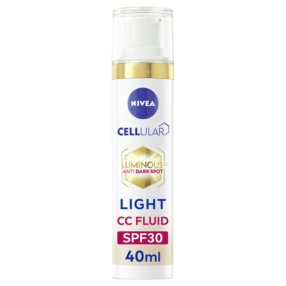 Nivea Luminous CC Fluid SPF30 Light 40 ml