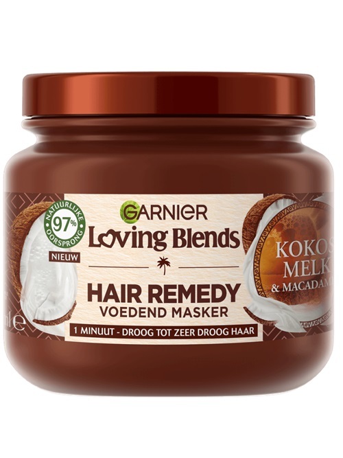 Garnier Loving Blends Hair Remedy Kokosmelk Masker