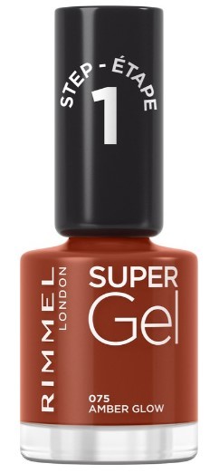 Rimmel London Supergel nailpolish 75 amber glow 12ML