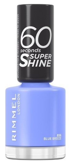Rimmel London 60 seconds supershine nailpolish 856 blue breez 8ML