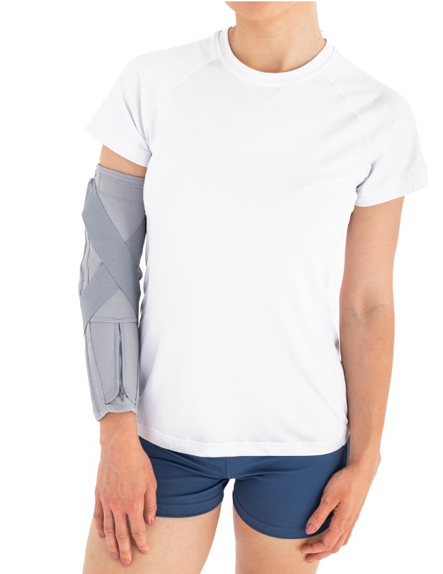 Reh4Mat Anti-strek Elleboogbrace Grijs