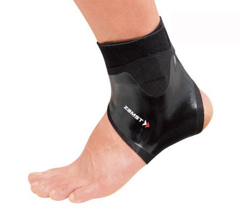 Zamst Filmista Dunne Enkelbrace Links - Zwart