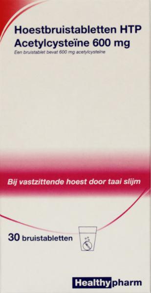 Healthypharm Acetylcysteïne 600 mg 30brt