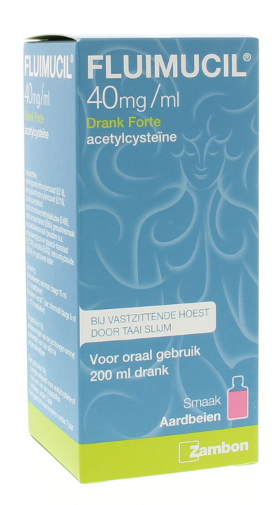 Fluimucil Drank forte 200ml