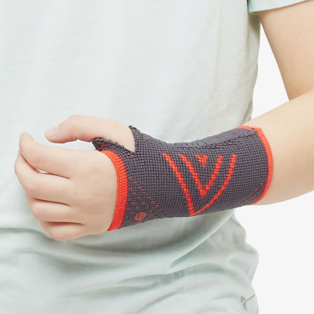 Teyder Kinder Polsbandage Universeel - Grijs