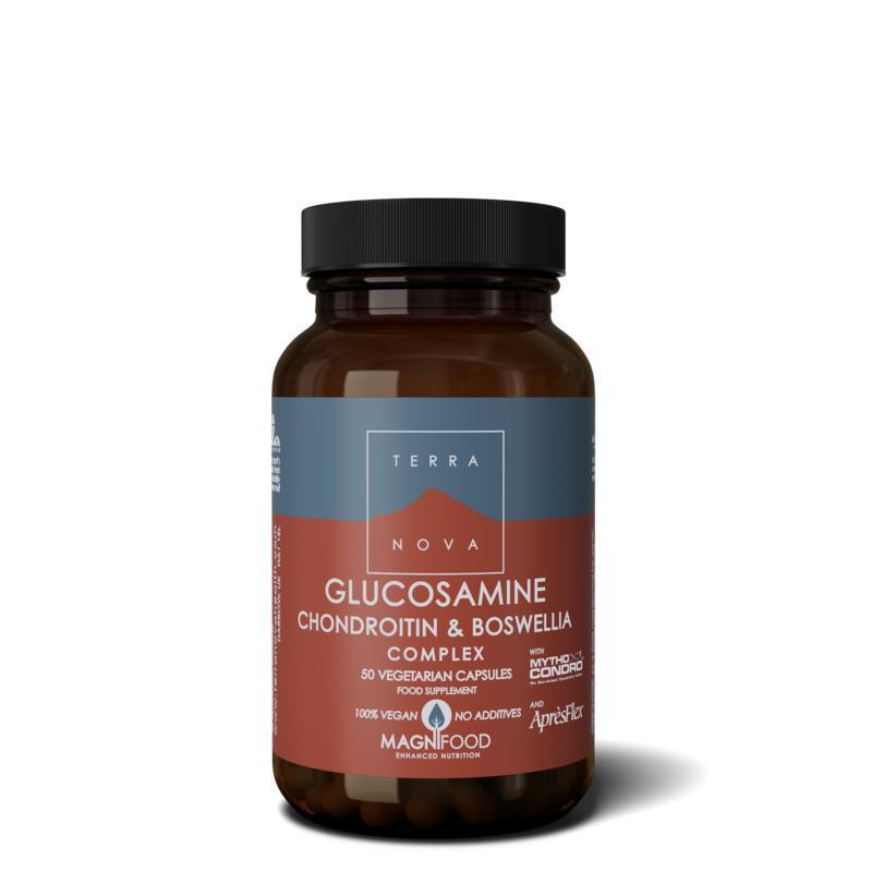Terranova Glucosamine chondroitin & boswellia complex 50 Capsules