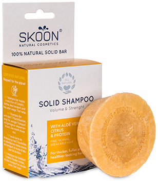 Skoon Shampoo solid volume & strength 90 gram