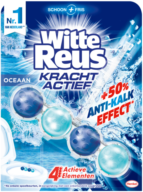Witte Reus Toiletblok kracht actief oceaan 50 G