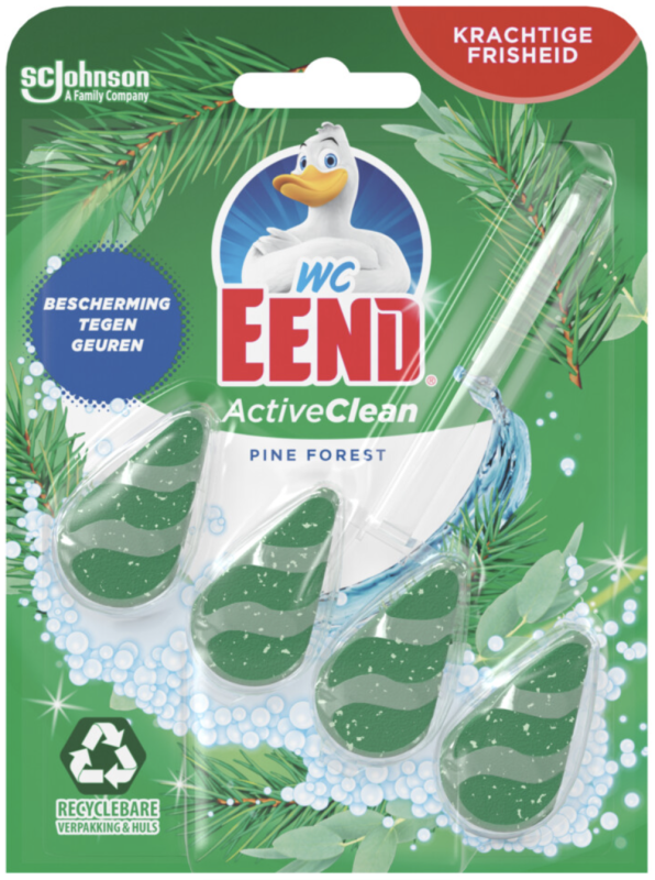Wc Eend Toiletblok active clean pine forest 38gr