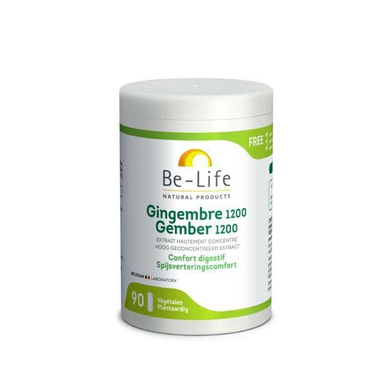 Be-life Gember 1200 bio 90 Vegan Capsules