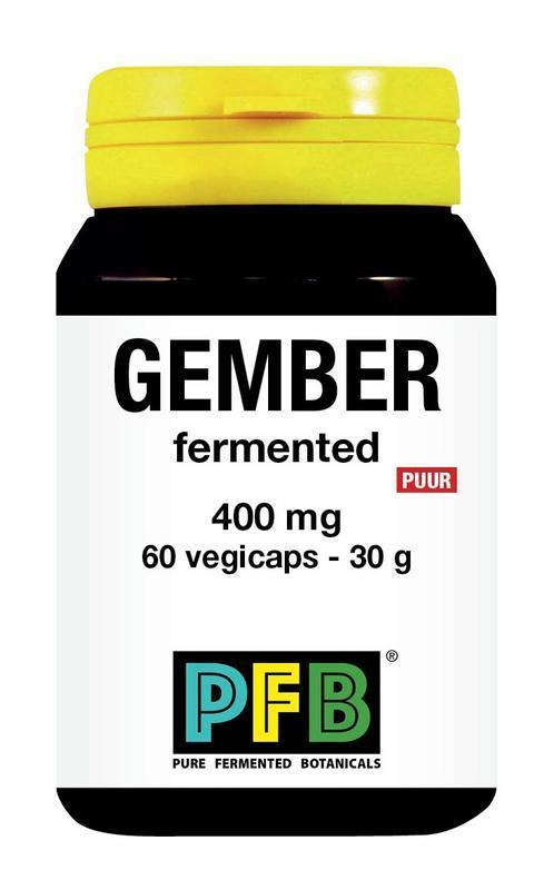 SNP Gember fermented 400 mg 60 Vegicaps