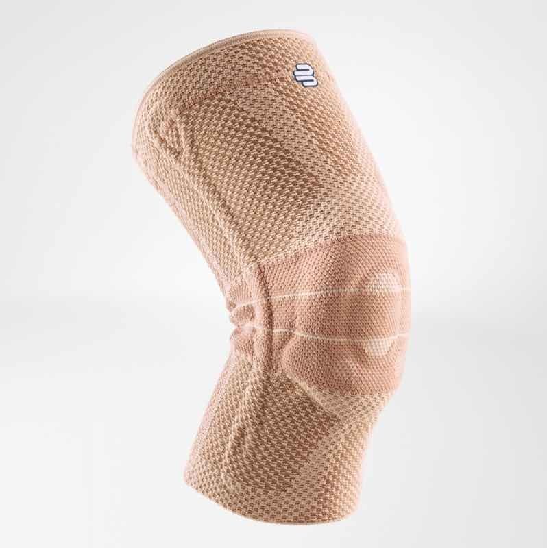 Bauerfeind GenuTrain met Siliconenboord (Tweedekans) Kniebrace Universeel - Beige
