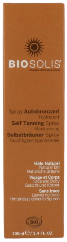 Biosolis Self tanning spray 100ml