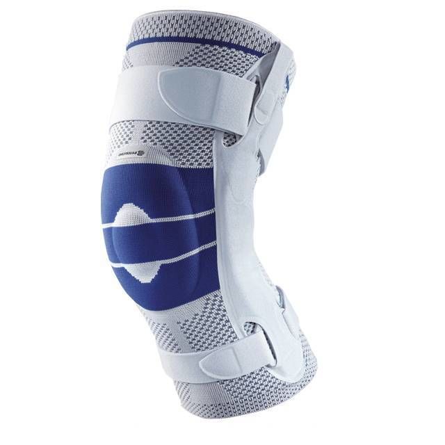 Bauerfeind GenuTrain S Kniebrace Links - Grijs