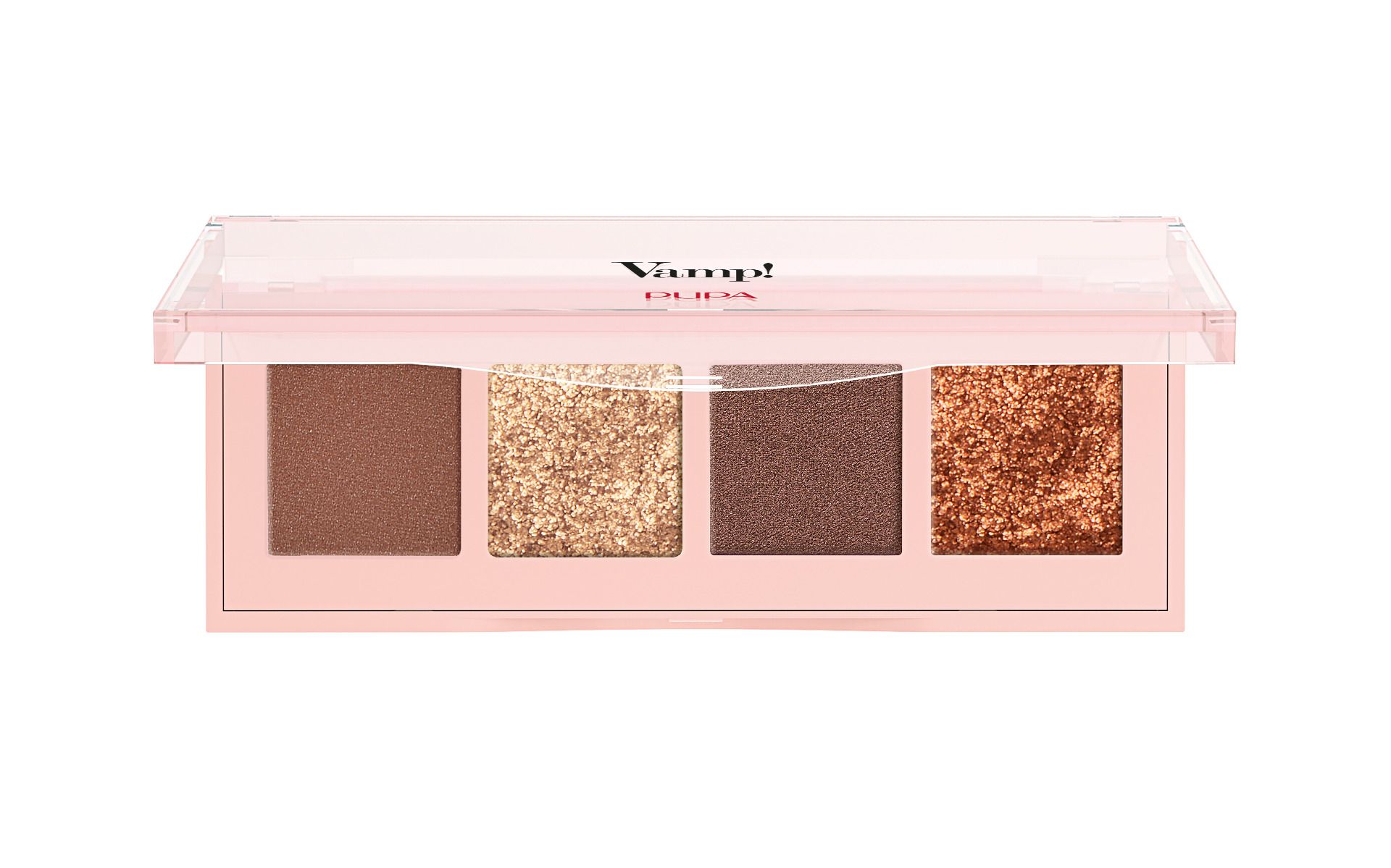 Pupa Milano Vamp! 4 Eyeshadows Palette 002-Gold Bronze 5,2gr