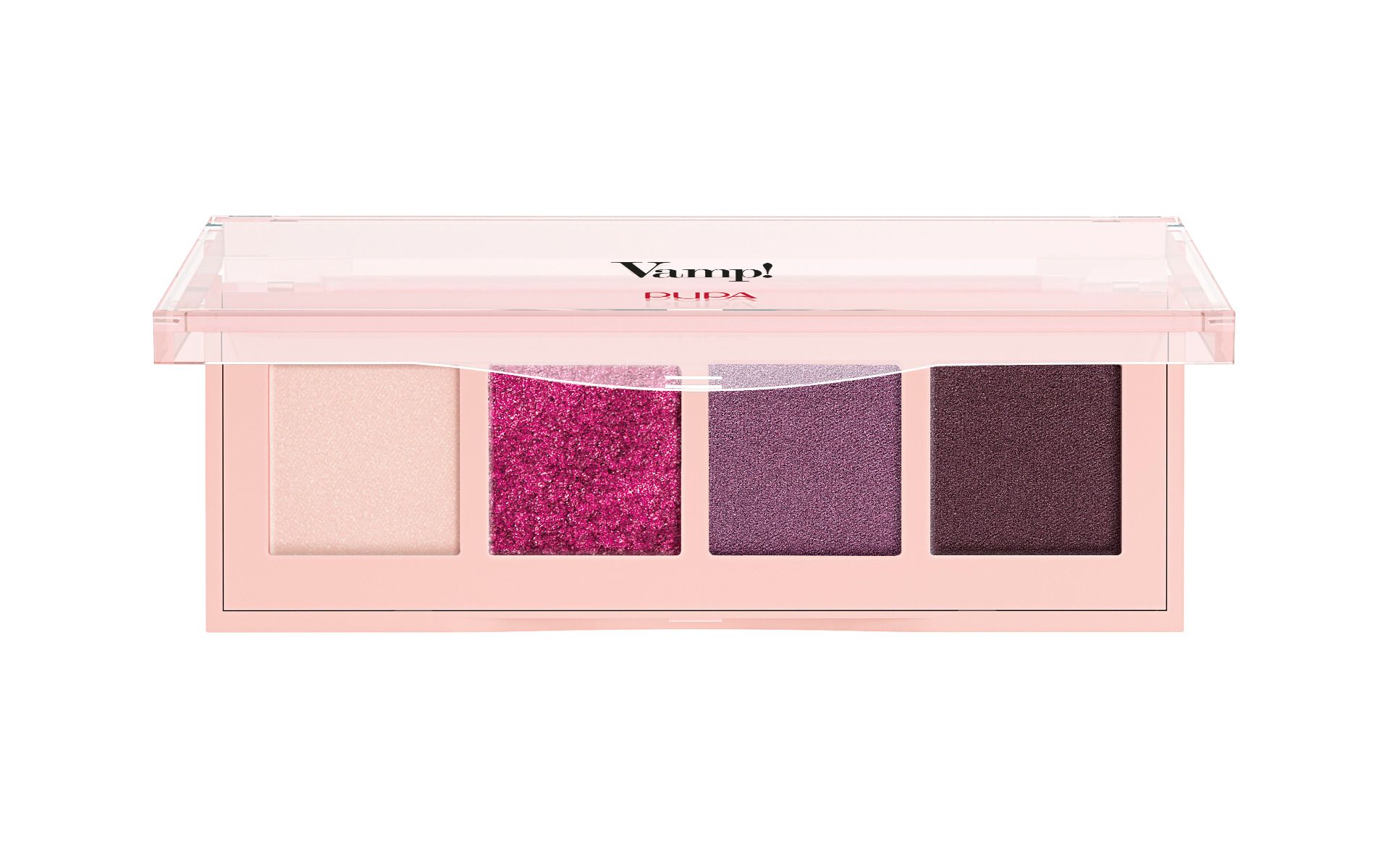 Pupa Milano Vamp! 4 Eyeshadows Palette 004-Vibrant Plum 5,2gr
