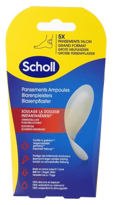 Scholl Blarenpleiters hiel 5 Stuks